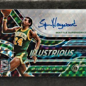Spencer Haywood 2020-21 Panini Spectra Illustrious Legends Signatures Interstell